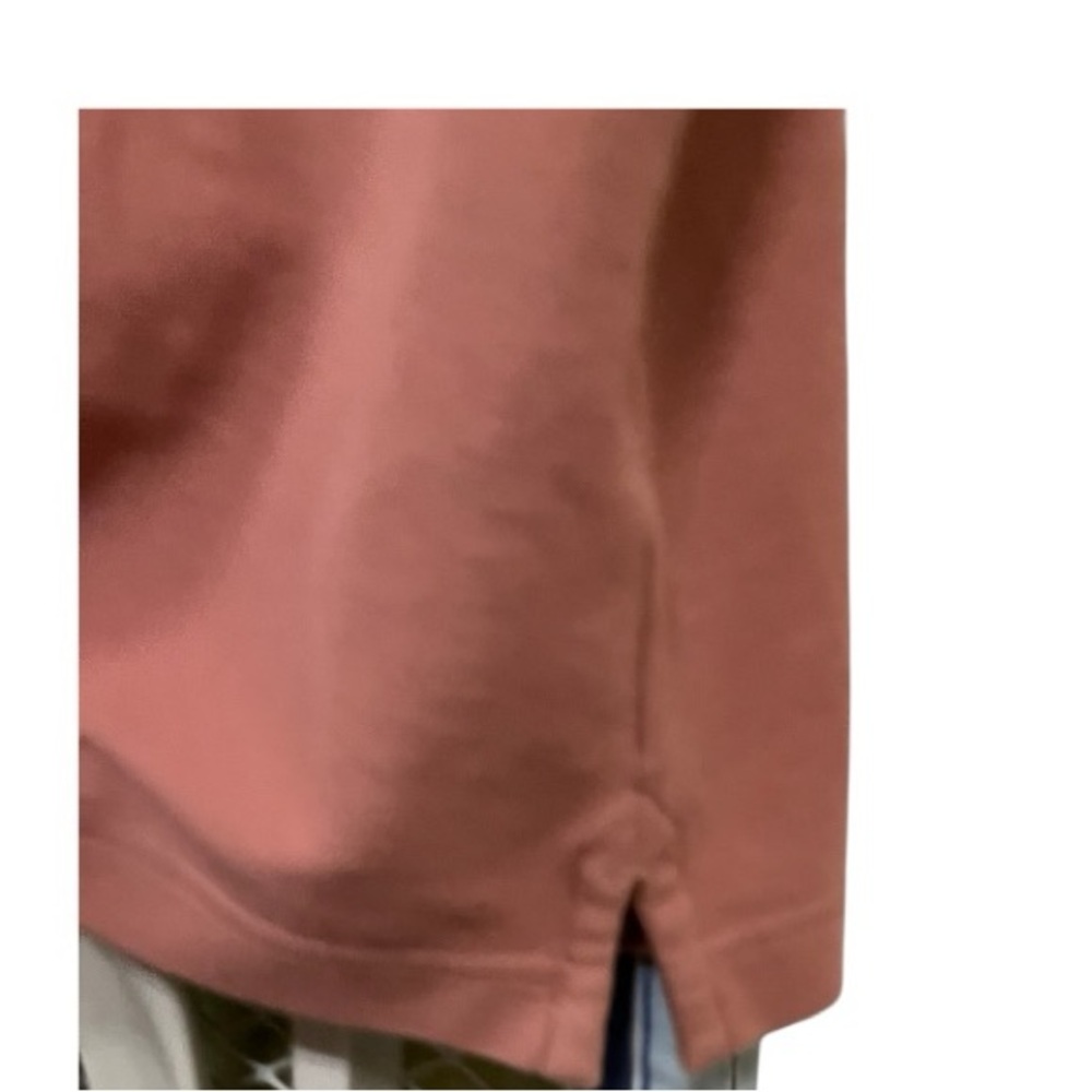 Tommy Hilfiger Pink Polo Shirt Short Sleeve‎ Block Logo Classic Fit Size Large - Picture 6 of 7